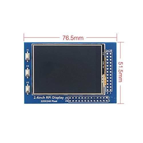 Treedix 2.8 inch TFT LCD Display SPI Interface TFT Resistance Touch Screen Color Screen with Touch Pan Compatible with Raspberry Pi 4B /3B+
