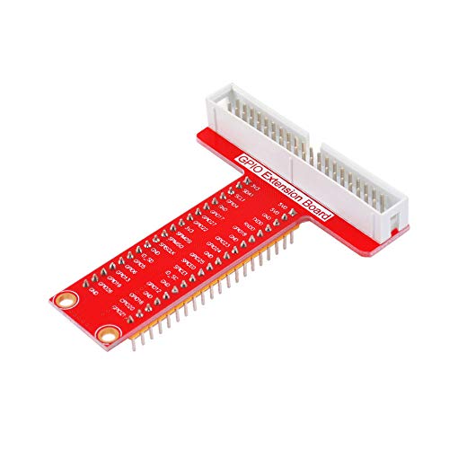 Treedix GPIO Breakout Expansion Kit Compatible with Raspberry Pi, T-Type Expansion Board, 26 Pin Male - Female - Male Extension Cable