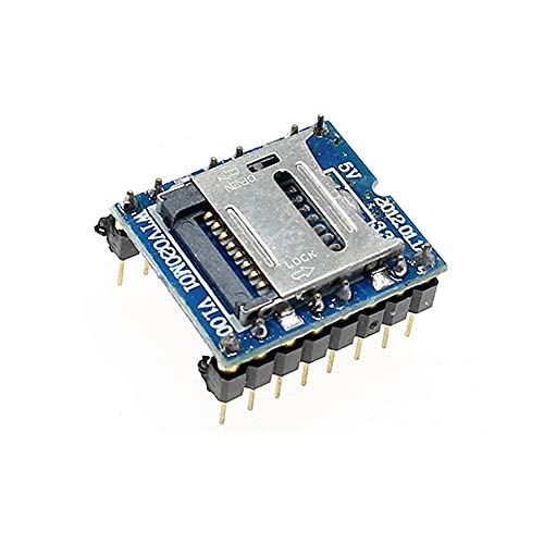 Treedix Compatible with Arduino Audio Player MP3 Sound ModuleU Disk Player with SD Card Slot
