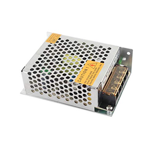 Treedix 12V 30A 360W Switching Power Supply TransCompatible withmer Adapter Converter AC110V/220V to DC Compatible with WS2812B WS2811 WS2801 APA102 LED Strip Pixel Light, CCTV (12V 360W)