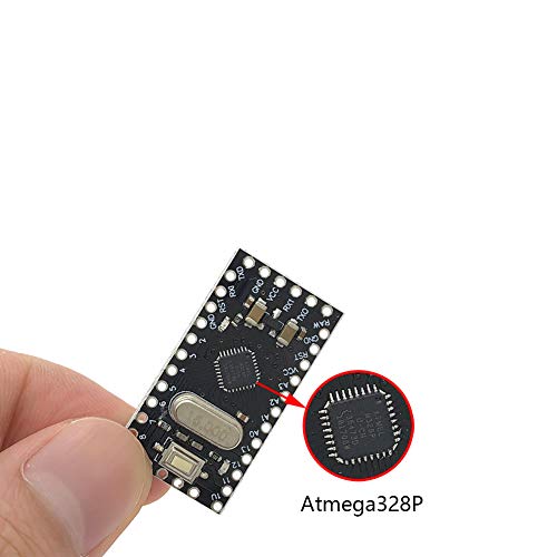 Treedix 2pcs Atmega328P 5V 16MHz Microcontroller Board Module Compatible with Arduino Pro Micro Mini Board Peojects