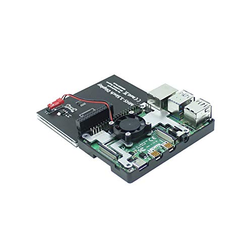 Treedix 3.5inch TFT Touch Screen Module 50Hz 320x480 Resolution LCD Display with Touch Pen ABS Case and Cooling Fan Compatible with Raspberry 4B Pi4