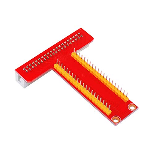 Treedix GPIO Breakout Expansion Kit Compatible with Raspberry Pi, T-Type Expansion Board, Female - Male Rainbow Ribbon Cable