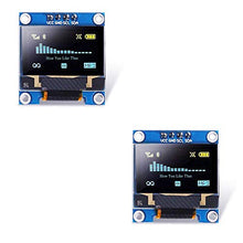 Treedix 0.96 Inch SPI Serial LED 128X64 OLED Display modulen Yellow and Blue OLED SSD1306 Compatible with Arduino