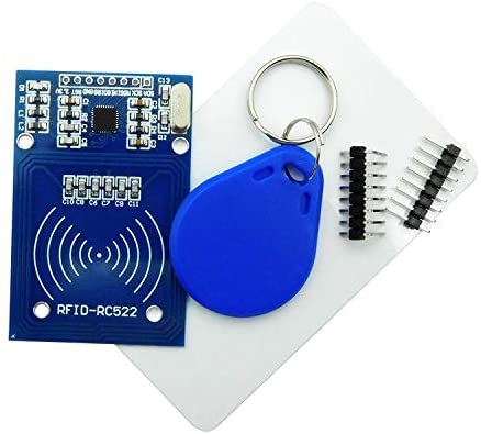 Treedix RFID RC522 Kit RFID RC522 RF IC Card Sensor Module + S50 Blank Card + Key Ring Compatible with Arduino£¬Raspberry Pi (5pcs)