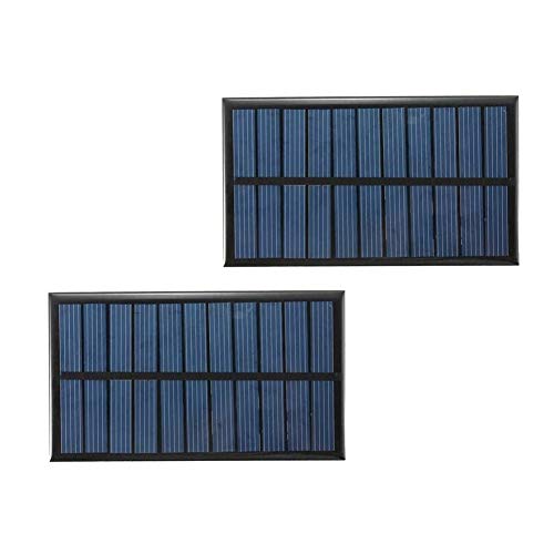 Treedix  Polysilicon Solar Panel Glue Solar Cell Battery Charger DIY Solar Product Mini Small Solar Panel Module Kit Polycrystalline Silicon