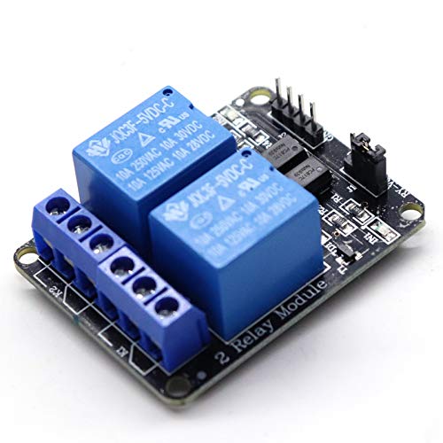 Treedix 5V 2、4、8チャンネルリレーモジュール、オプトカプラ絶縁リレー制御ボード付き、Arduino UNO R3 Raspberry Pi DSP AVR PIC ARMと互換性あり