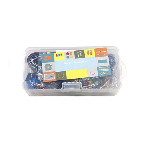 Treedix Electronics Fun Kit Jumper Wire, Precision Potentiometer Breadboard Basic Kit Components Experiment Accessoriesor Replacement