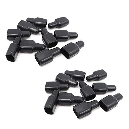 Treedix 20pcs Flame Retardant Cover Rubber Sleeve Compatible with Anderson Power Pole Connectors