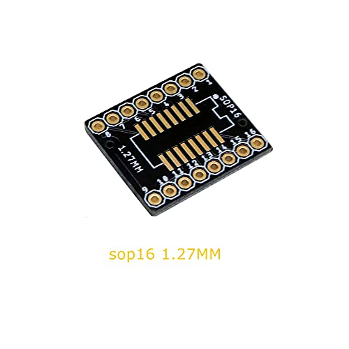 Treedix SSOP 0.65MM/SOP 1.27MM to DIP Adapter PCB Proto Board SMD to DIP Adapter SMD Converter Breakout Board
