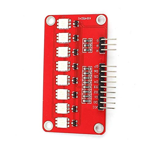 Treedix 3pcs SMD 5050 RGB Full-Color LED Module Microcomputer Water Flowing Light Module Compatible with Arduino