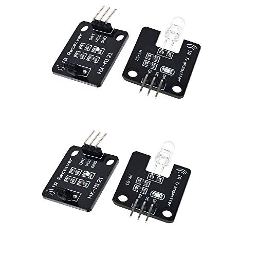 Treedix Replacement for Arduino Digital 38khz Receiver and Transmitter Sensor Module Kit