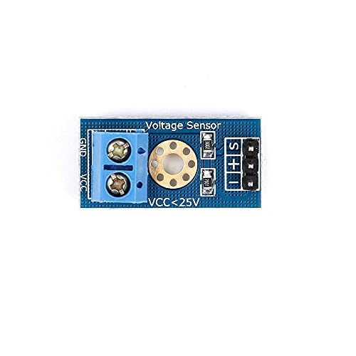Treedix 10 STÜCKE Spannungserkennungsmodul Spannungssensor DC0-25V Klemmensensor für Arduino UNO Mega Robot Smart Car Geekstory