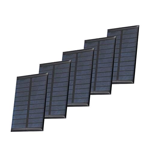 Treedix  Polysilicon Solar Panel Glue Solar Cell Battery Charger DIY Solar Product Mini Small Solar Panel Module Kit Polycrystalline Silicon