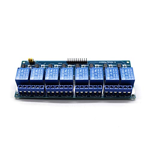 Treedix 5V 2、4、8チャンネルリレーモジュール、オプトカプラ絶縁リレー制御ボード付き、Arduino UNO R3 Raspberry Pi DSP AVR PIC ARMと互換性あり