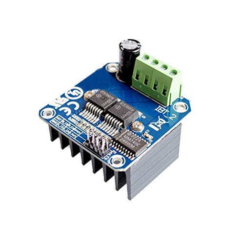 Treedix BTS7960 43A High Power Smart Car Motor Drive Board Current Limit Control Drive Compatible with Arduino