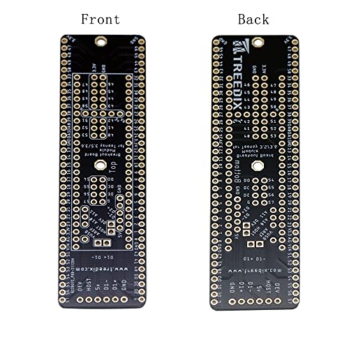 Treedix Breakout Board Module with Pin Header for Teensy 3.5/3.6 Compatible with Arduino