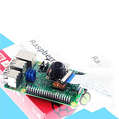 Treedix Wide Angle Camera Module Night Vision Surveillance Camera Module Webcam Sensor OV5647 Compatible with Raspberry Pi 2B Pi 3 B+ and Pi 4B