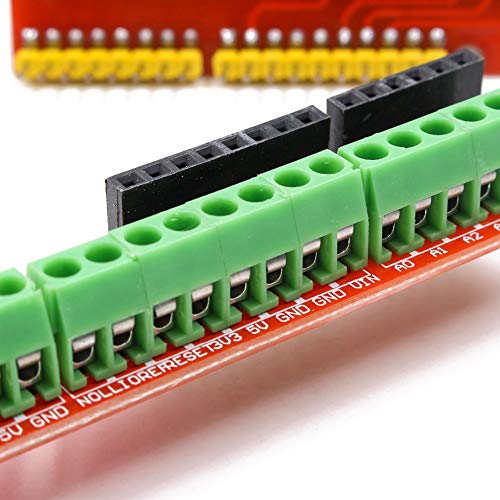 Treedix 1 Set of Screw Shield V2 Terminal Expansion Board Dual Board Projects