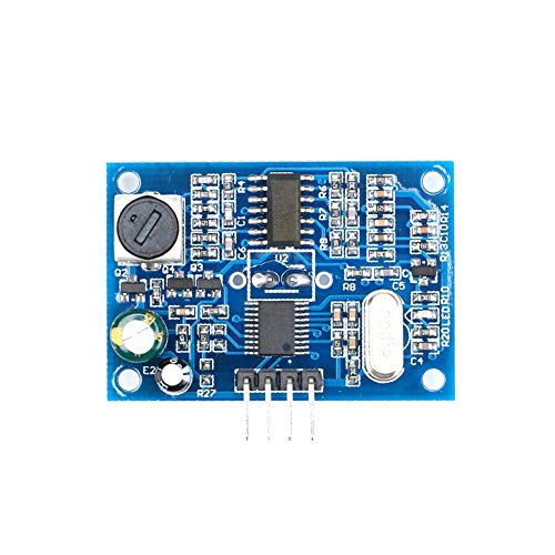 Treedix 2 pcs JSN-SR04T Ultrasonic Module Sensor Distance Measuring with Waterproof Probe Compatible with Arduino