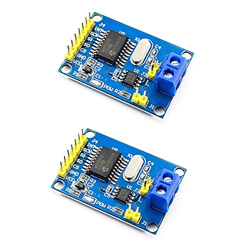 Treedix 2pcs MCP2515 TJA1050 Receiver SPI Protocol Program Routine CAN Bus Module