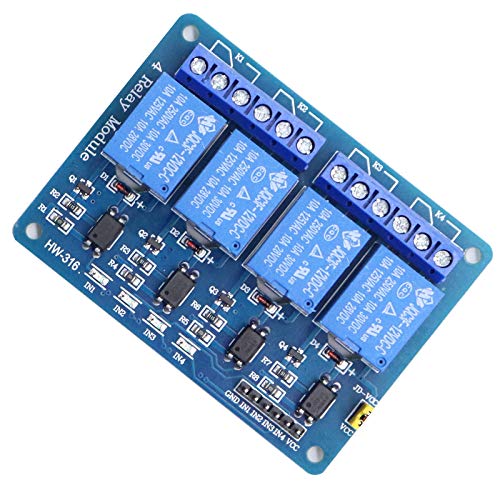 Treedix 5V 2、4、8チャンネルリレーモジュール、オプトカプラ絶縁リレー制御ボード付き、Arduino UNO R3 Raspberry Pi DSP AVR PIC ARMと互換性あり