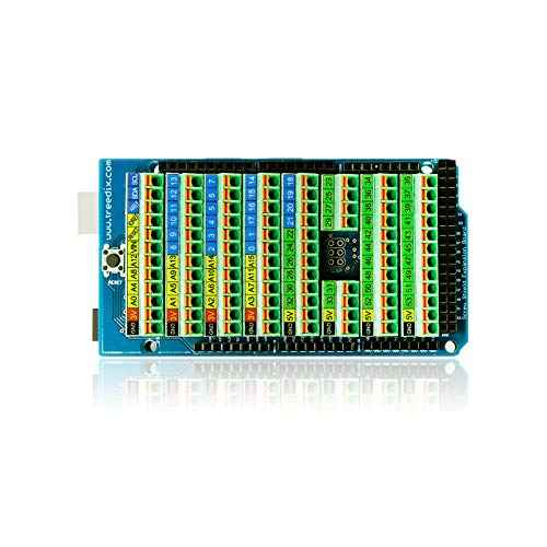 Treedix Screw Terminal Block Breakout Board Moduleor Compatible with Arduino MEGA-2560 R3