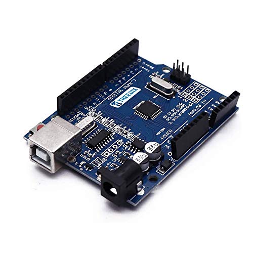 Treedix ATmega328P CH340 Development Board Compatible with Arduino UNO R3 Board Kit for Starter with Cable