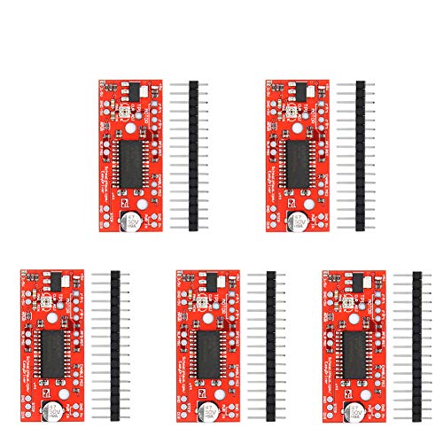 Treedix EasyDriver Shield Stepper Motor Driver with Single Row Pin Headers Compatible with Arduino