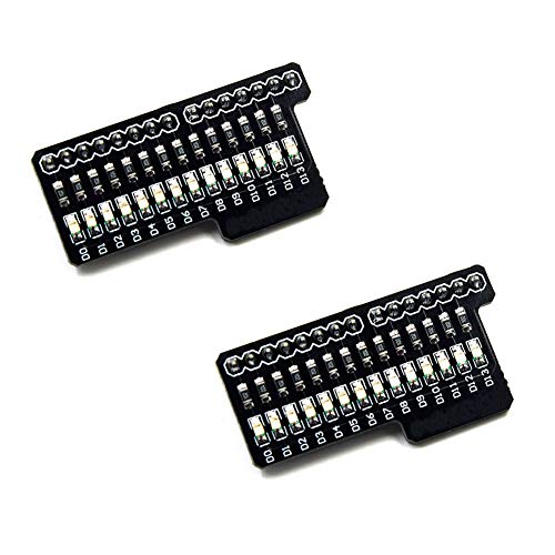 Treedix 2pcs LED Module DC3.3-5V Microcomputer Water Flowing Light Module Compatible with Arduino