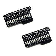 Treedix 2 stuks LED-module DC3.3-5V microcomputer waterstromend lichtmodule compatibel met Arduino