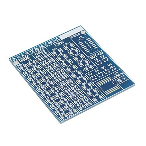 Treedix Blue Durable SMT Component Welding Practice PCB Board Soldering DIY Kits