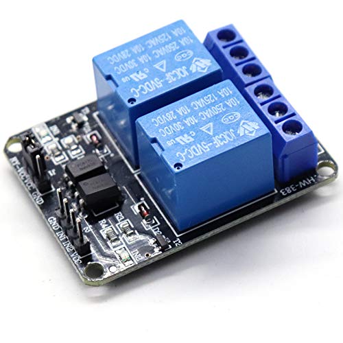 Treedix 5V 2、4、8チャンネルリレーモジュール、オプトカプラ絶縁リレー制御ボード付き、Arduino UNO R3 Raspberry Pi DSP AVR PIC ARMと互換性あり