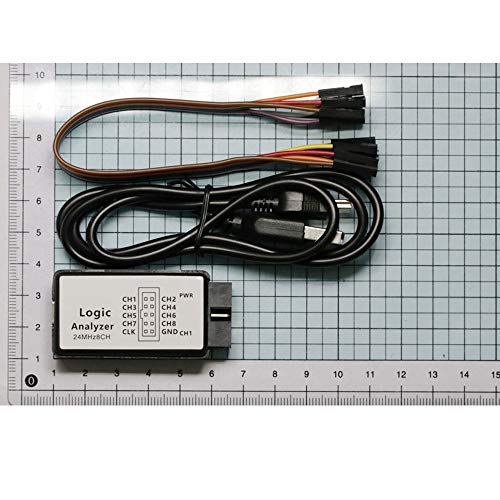 Treedix USB Logic Analyzer ARMFPGA Debugging Tool 24MHz Sampling 8 Channels with USB Cable