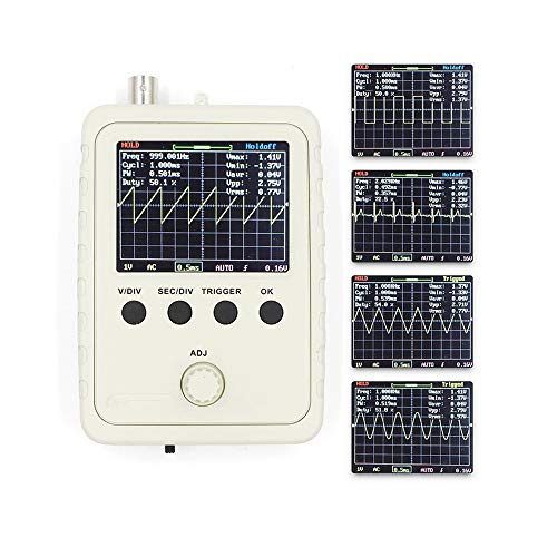 Treedix Shell Oscilloscope kit DSO150 Electronic Teaching Training DIY kit with American Standard Power Supply + BNC Probe