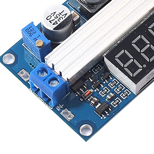 Treedix 2pcs LTC1871 DC-DC Step Up Booster Converter Module 100W High Power Adjustable Output 3.5-35V Power Regulator Board
