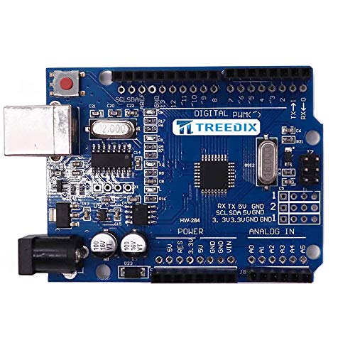 Treedix ATmega328P CH340 Entwicklungsboard, kompatibel mit Arduino UNO ...