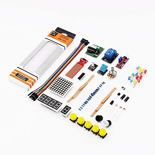 Treedix Starter Kit Multi-Function Shield Compatible with Arduino IDE UNO R3 MEGA Nano Kit for Starter