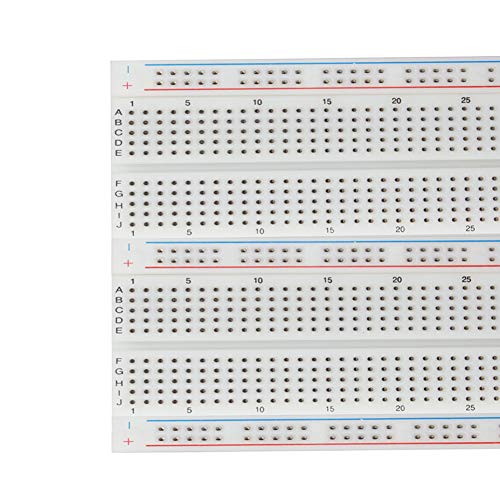 Treedix Solderless Breadboard Prototype Board Kit Compatible with Arduino Beginner Arduino Starter Shield Prototyping and Testing