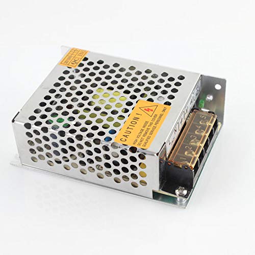 Treedix 12V 30A 360W Switching Power Supply TransCompatible withmer Adapter Converter AC110V/220V to DC Compatible with WS2812B WS2811 WS2801 APA102 LED Strip Pixel Light, CCTV (12V 360W)