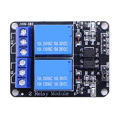 Treedix 5V 2、4、8チャンネルリレーモジュール、オプトカプラ絶縁リレー制御ボード付き、Arduino UNO R3 Raspberry Pi DSP AVR PIC ARMと互換性あり