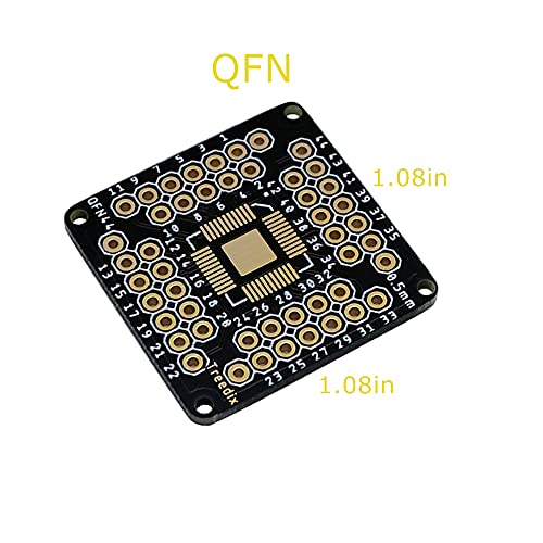 Treedix SSOP 0.65MM/SOP 1.27MM to DIP Adapter PCB Proto Board SMD to DIP Adapter SMD Converter Breakout Board