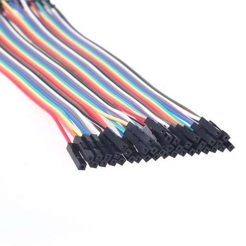 Treedix Steckbrett-Überbrückungsdrähte, mehrfarbig, Dupont-Draht, 20 cm, für elektronische Heimwerkerprojekte, 120 Stück