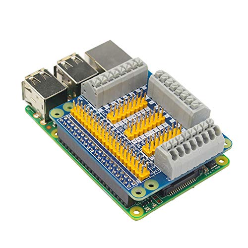 Treedix GPIO Expansion Board Compatible with Raspberry PI 4B/3B+ Shield