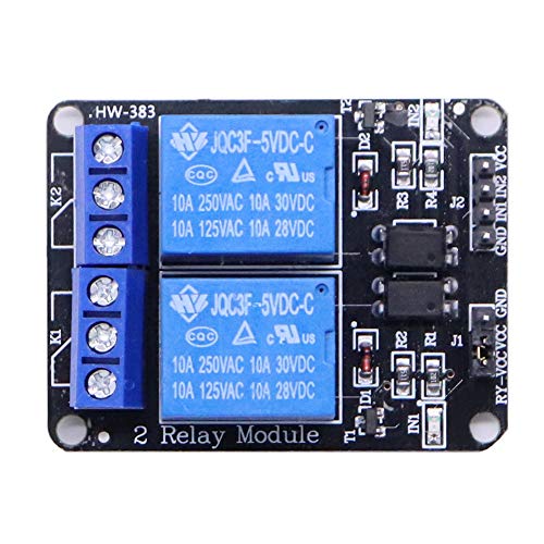 Treedix 5V 2、4、8チャンネルリレーモジュール、オプトカプラ絶縁リレー制御ボード付き、Arduino UNO R3 Raspberry Pi DSP AVR PIC ARMと互換性あり