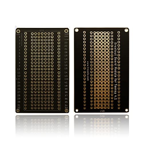 Treedix Breakout Board Module with Pin Board for Teensy 4.1/3.5/3.6 Compatible with Arduino