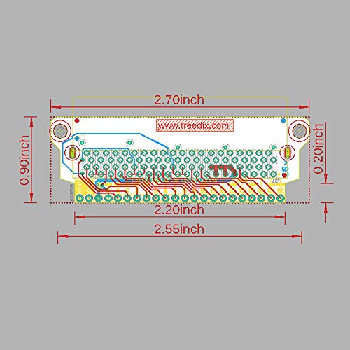Treedix Prototype Breakout Breadboard Adapter Erweiterungsboard für BBC Micro:bit