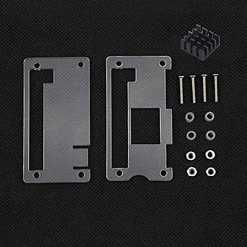 Treedix Case Kits Compatible with Raspberry Pi Zero W Zero WH Acrylic Shell can Install Heat Sink
