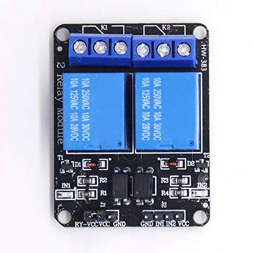 Treedix 5V 2、4、8チャンネルリレーモジュール、オプトカプラ絶縁リレー制御ボード付き、Arduino UNO R3 Raspberry Pi DSP AVR PIC ARMと互換性あり