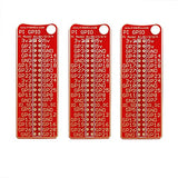 Treedix 3個 Pi GPIO ピン配置 プラス リファレンスボード Raspberry Pi A+、B+、2、3、4用